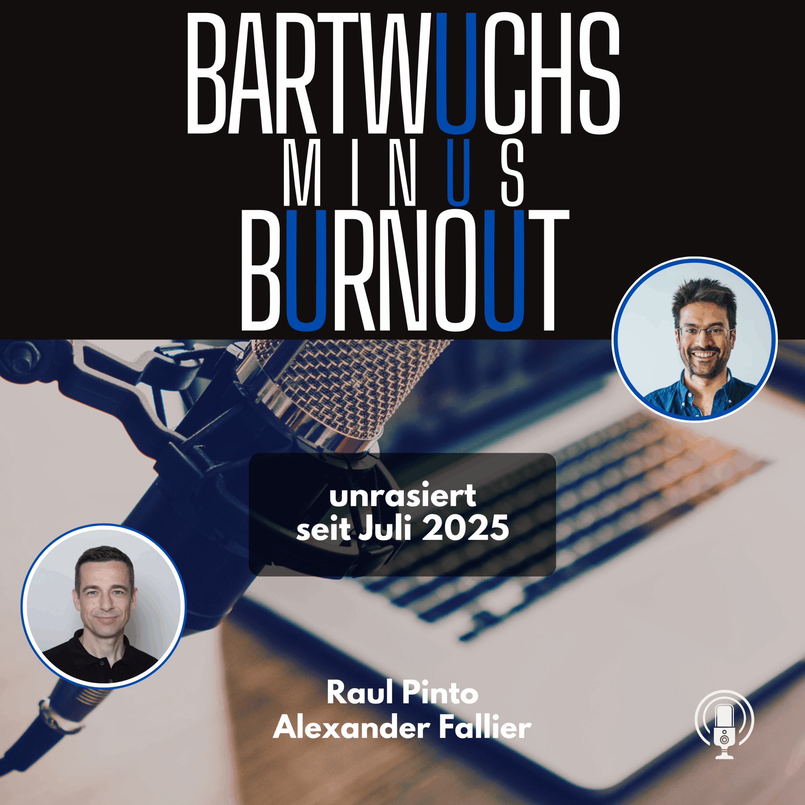 Bartwuchs Minus Burnout